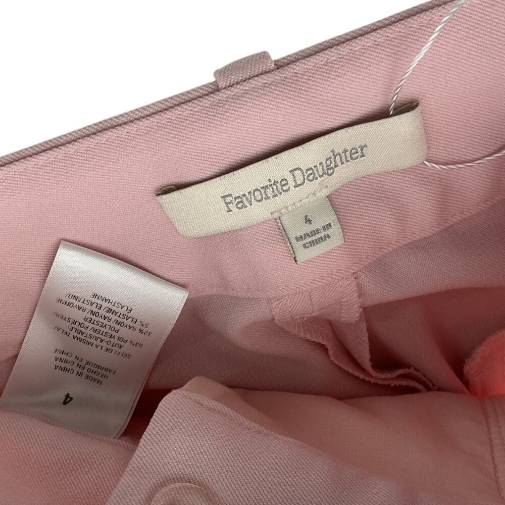 Favorite Daughter Tailored Pink The Favorite Slacks Size 4 - Picture 4 of 4